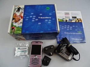 BlackBerry Pearl 8110 Rosa! Neuwertig! Ohne Simlock! TOP ZUSTAND! OVP! RAR! - Bild 1 von 8
