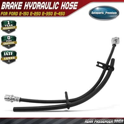 Manguera hidráulica de freno interior trasero derecho para Ford E-150 E-250 E-350 E-450 Econoline Foto 1 de 4