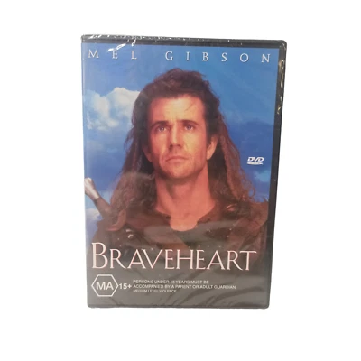 Braveheart DVD Action Drama Period Historical British War Knight Romance Battle - Image 1 of 4