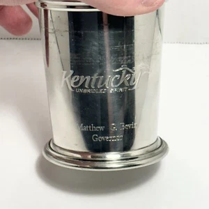 Salisbury Pewter's Kentucky Julep Cup Matthew G Bevin Governor / USA / Silver - Picture 1 of 4
