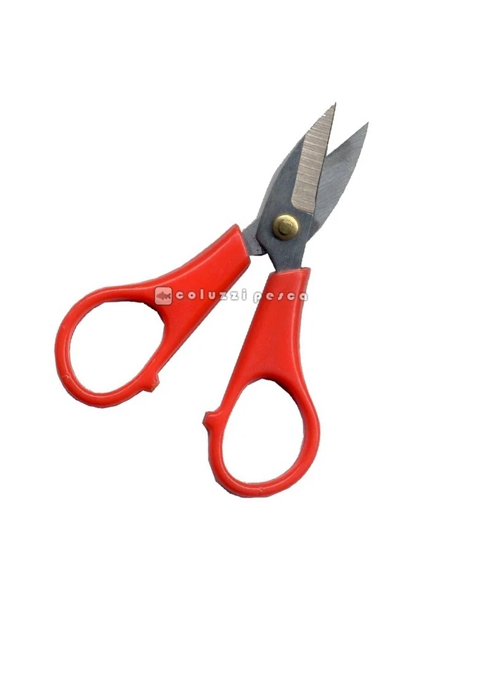 FORBICE MINI ROSSA ACCIAIO GLOBE FISHING PESCA MARE FIUME TEMPO LIBERO FAI DA TE - Immagine 1 di 1