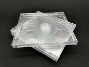 Playstation 1, Sega Dreamcast Double Disc Jewel Cases 14mm Standard. NEW - Picture 1 of 7