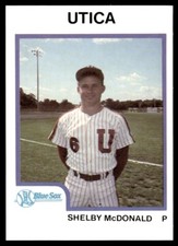 1987 ProCards Shelby McDonald Utica Blue Sox #2710