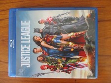 2017 Justice League DC Blu-ray/DVD B. Affleck H. Cavill A. Adams G. Gadot