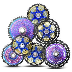 8 9 10 11 12 Speed MTB Rainbow Cassette Mountain Bike Separate Flywheel - Picture 1 of 19