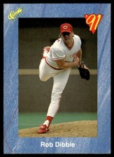 1991 Classic I #T23 Rob Dibble Cincinnati Reds