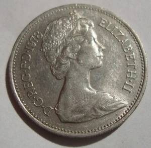 Britische Queen Elizabeth 5p Fünf Pence Münze 1978 - Bild 1 von 2