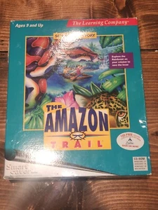 The Amazon Trail PC CD-Rom for Windows 95/98/3.1 & Macintosh Complete In Box - Picture 1 of 3