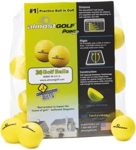 Übungsgolfbälle für Golftraining. Made by Golf. Feel Solid Contact für Grea - Bild 1 von 7