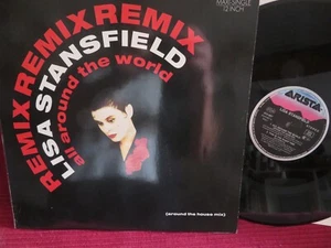 Lisa STANSFIELD – All Around The World (Around The House Mix) - MAXI 45T / EX - Imagen 1 de 3