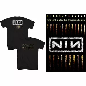 ** Nine Zoll Nails The Downward Spiral offiziell lizenziertes T-Shirt ** - Bild 1 von 4
