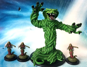 Yuan-Ti Anathema Yuan-Ti Halfblood Sorcerer Dungeons & Dragons Miniature s775 - Picture 1 of 4