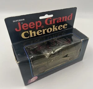 Superior Collectibles Die Cast 1996 Jeep Grand Cherokee 1:34 Scale - Picture 1 of 8