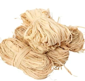Natural Raffia Ribbon 2x50g Paper Ribbon for Florist Crafts Christmas Decor - Picture 1 of 6