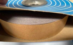 CARBORUNDUM 10162 1-1/2" x 50 Yard 150 Grit A/O ECONOMY ROLLS - Picture 1 of 2