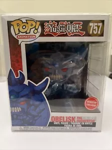 Funko Pop Yu-Gi-Oh! Figura Vinilo Obelisco El Tormentor 757 6 Pulgadas Gamestop + Estuche - Imagen 1 de 6