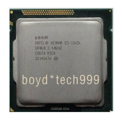 Intel Xeon CPU E3-1225 V3 E3-1231 V3 E3-1265L E3-1265L V2 E3-1265L V3 Processor - Image 1 of 4