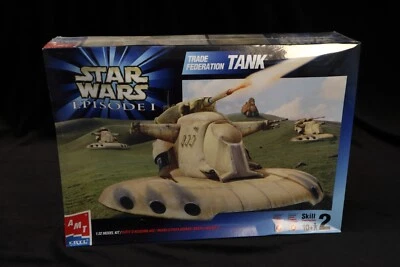 Star Wars Episode I Trade Federation Tank Model Kit AMT Ertl Sealed 1:32 Rare - Image 1 of 4