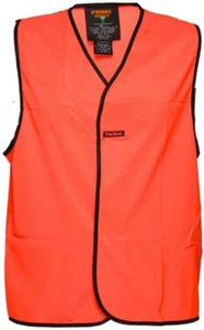 Unisex Class D Classic Hi-Vis Vest - Picture 1 of 12