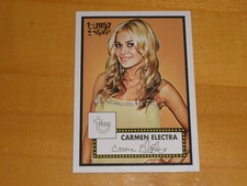 2005-06 Topps 1952 Style #162 Carmen Electra Rookie RC B