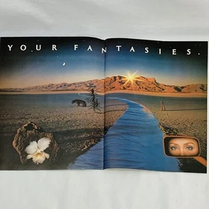 Vintage 1980's Magazine Print Ad Poster Pioneer Stereo 4 Page Fold Out 8" x 11" - Picture 1 of 3