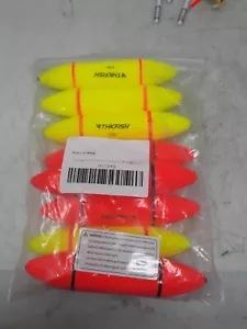 THKFISH Slip Bobbers 5.4in Foam Floats for Catfish Sea Fishing 8 Pack - Picture 1 of 5