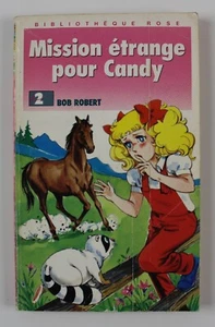 Libro de bolsillo Candy Candy 1987 francés vintage 7" x 4,35" (18 x 11 cm.) Toei #3 - Imagen 1 de 9