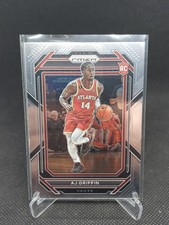2022-23 Panini Prizm AJ Griffin Base Rookie RC #248 Atlanta Hawks