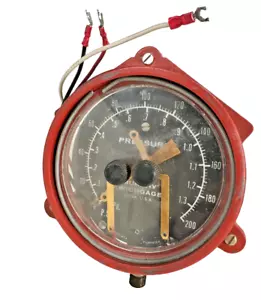 Manómetro MURPHY SWICHGAGE 0-200 psi (0-1,3 MPa) 1/4" NPT Conn. 4" cara - Imagen 1 de 11