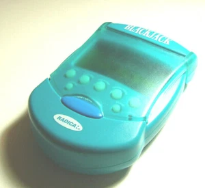 Radica Blackjack Handheld Electronic Game Flip Top - Picture 1 of 4