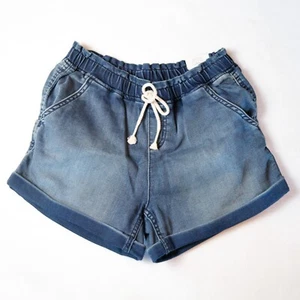 NWT Justice Clothing Shorts Elastic Waist Faux Drawstring Cuffed Hem Size 10 - Picture 1 of 2