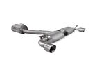 Scorpion Exhaust Resonated Cat-Back System Polished Vw Golf Gti Edition 35 09-13