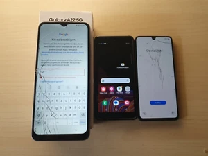 12 Samsung Smartphone defekt easy fix Bastler Glas BAT Google FRP Sperre A32 A22 - Bild 1 von 10