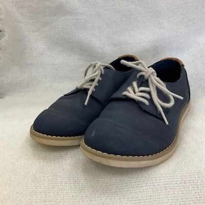 Zara Kids Boys Navy Blue Lace Up Shoes Casual Size US Sz 4/5 EUR Sz 37 - READ! - Image 1 of 4