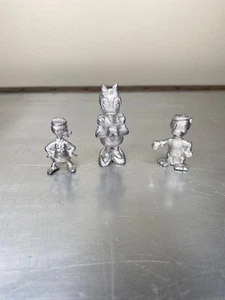 Cast Metal Disney Figures, Miniature; Daisy and 2 Nephew Ducks - Picture 1 of 2