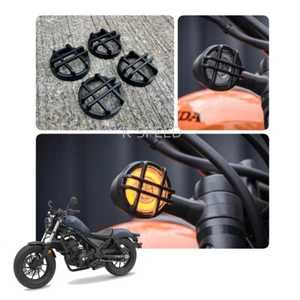 Protector de rejilla de señal de giro Diabolus se adapta a Honda Rebel 300 500 2016 - 2023 - Imagen 1 de 4
