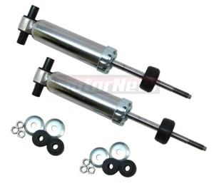 2x Amortiguadores delanteros cromados para Ford Mustang II 74 75 76 77 78 Pinto Mercury Bobcat - Imagen 1 de 4