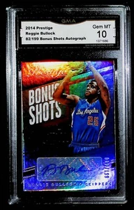 2014 Prestige #41 Reggie Bullock Bonus Shots Auto 82/199 GMA 10 - Picture 1 of 2