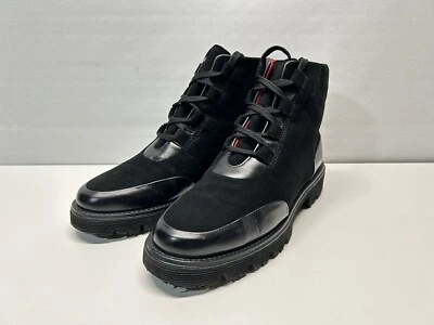 Botas Pas De Rouge Hechas en Italia Para Mujer Cuero Gamuza Con Cordones Talla 38 EE. UU. 7 Foto 1 de 4