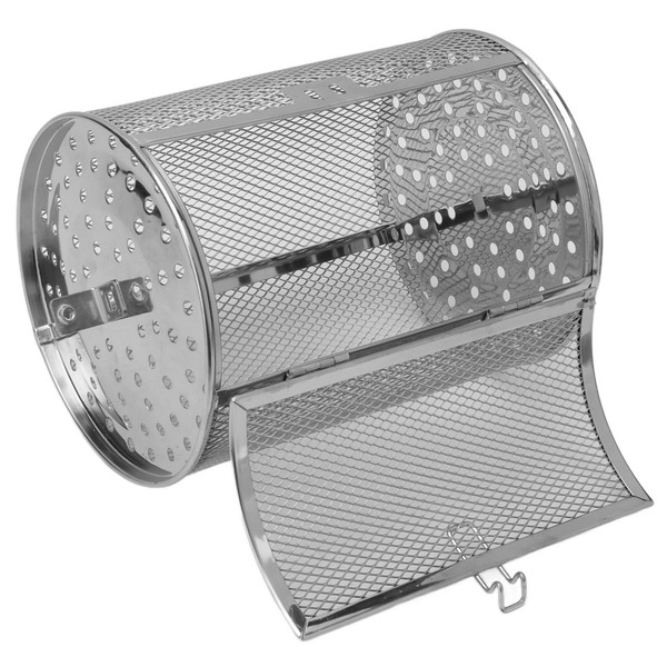 360 Degree Rotatable Fryer Basket Stainless Steel Baking Tool For Kitchen Ele LL Photo Related