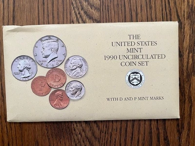 1990 Uncirculated U.S.Mint Set - Ready for Your Collection - Image 1 of 4