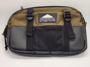 Neu ohne Etikett JanSport Way Out Hüfttasche/Landings Waistpack grau schwarz hellbraun verstellbar - Bild 1 von 15