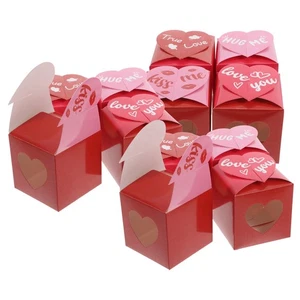  12 Stück Valentinstag-Süßigkeitsschachteln, Hochzeitsbevorzugungskästen, hohle - Bild 1 von 12