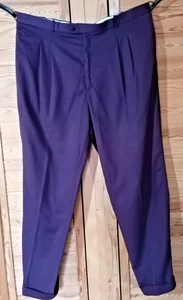 Herren Bundfalten-Anzugshose, Aubergine, Größe 62 (Pos 5.7.) - Bild 1 von 6