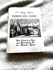 Vintage Life Of Amos Wilson Pennsylvania Hermit Book 1945 Softcover Hummelstown - Imagen 1 de 7