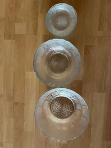 Arcoroc Glasschüsseln "Fleur" 1 / 2 / 6 - Bild 1 von 5
