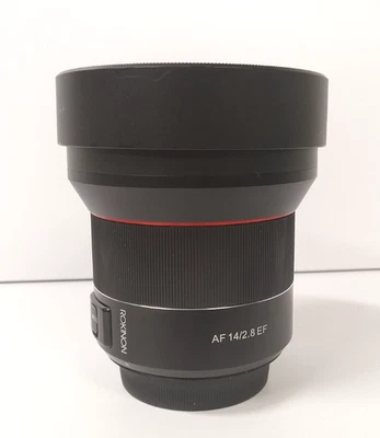 Rokinon 14mm f/2.8 Wide Angle Lens (for Canon EF Mount) - Fully Functional! - Image 1 of 4