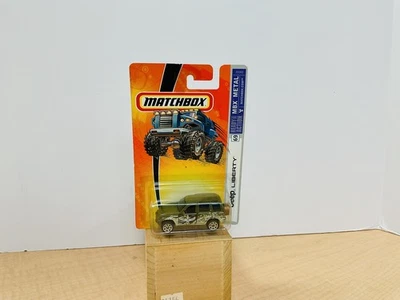 Jeep Liberty #69 Green Matchbox MBX Metal Diecast New - Image 1 of 4
