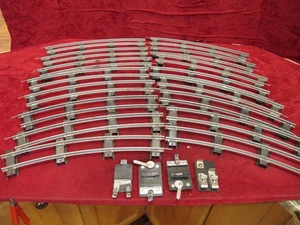Lot of 16 +4  Curved Track S Gauge American Flyer - Picture 1 of 7