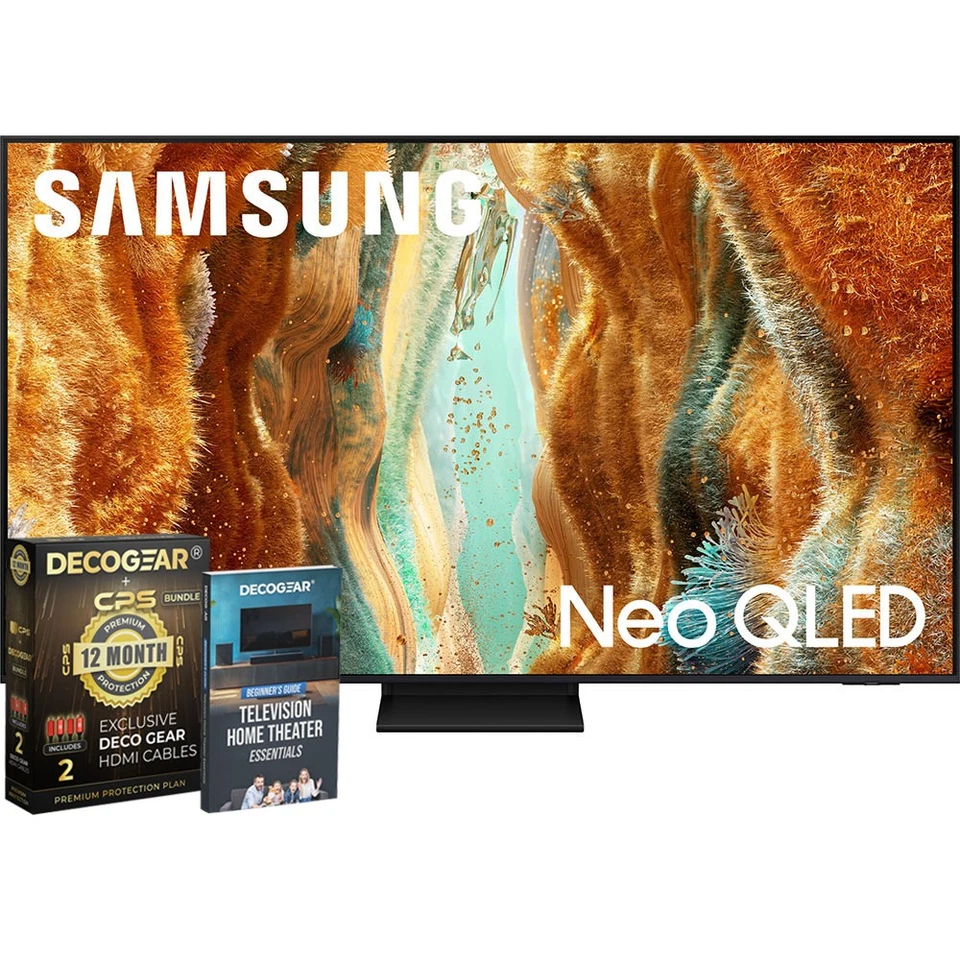Samsung QN70F Neo QLED 65-Inch 4K Smart in Black - QN65QN70FAFXZA